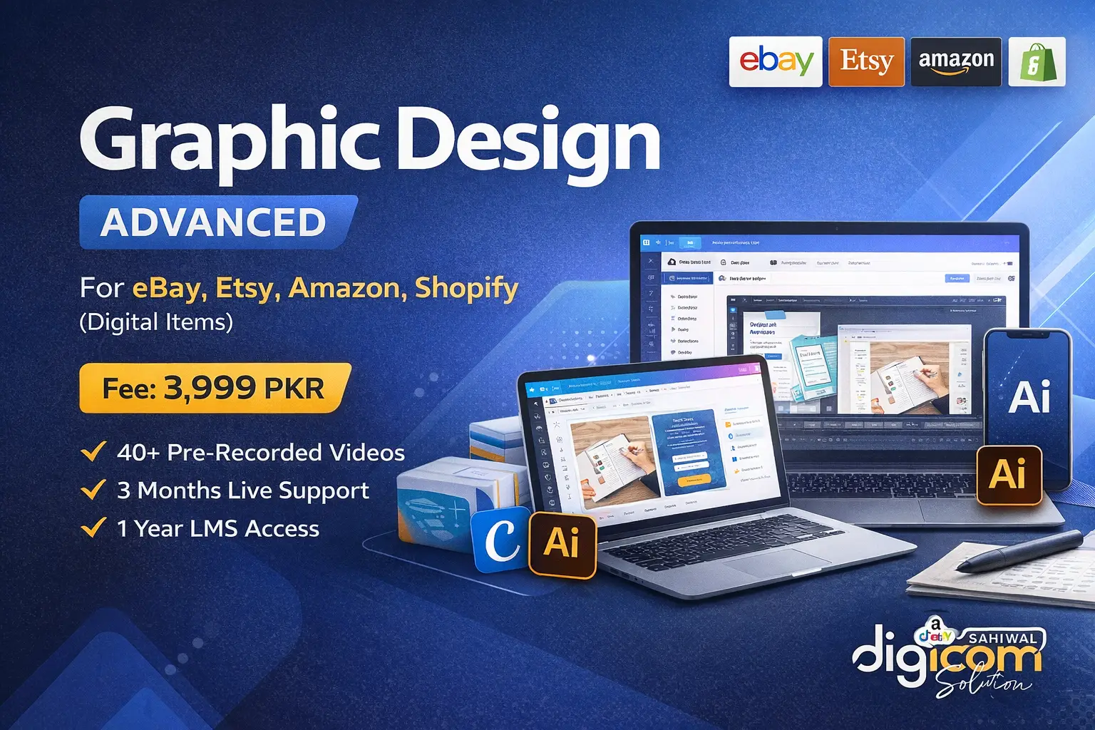 Graphic Design for E-Commerce (Advanced )